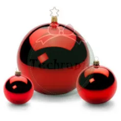 Red Christmas Balls in Tennessee